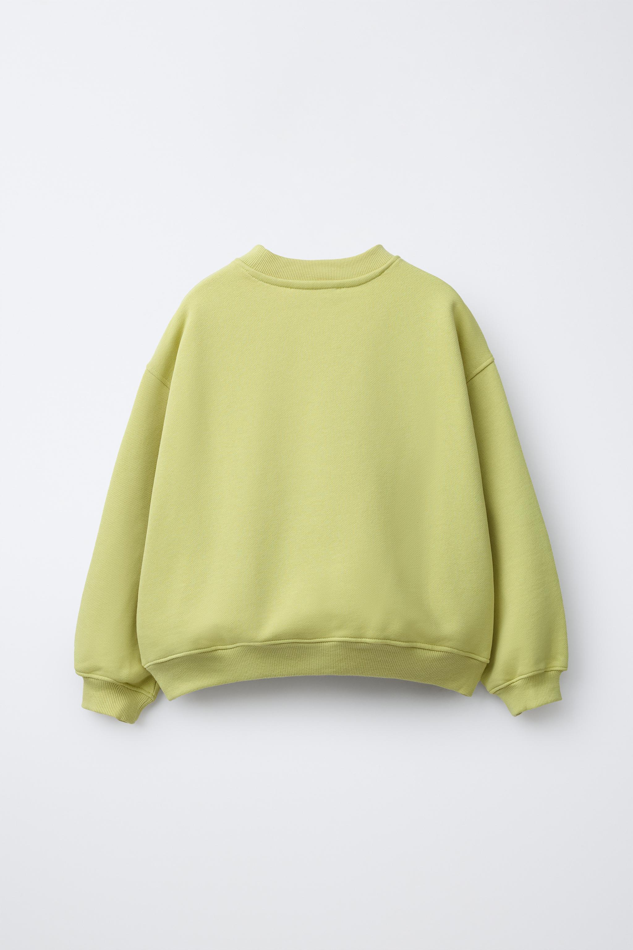 APPLE PRINT SWEATSHIRT